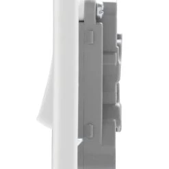 British General 800 Series 10AX 4-Gang 2-Way Light Switch White -British General Shop 102HV A2