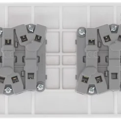 British General 800 Series 10AX 4-Gang 2-Way Light Switch White -British General Shop 102HV A3