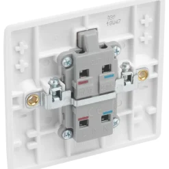 British General 20A 1-Gang DP Water Heater Switch White -British General Shop 104XF A2