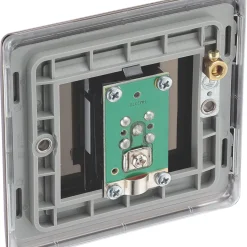 British General Nexus Metal 1-Gang F-Type Satellite Socket Black Nickel 8 British General Nexus Metal 1-Gang F-Type Satellite Socket Black Nickel -British General Shop 110XF A2