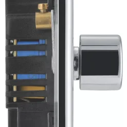 British General Nexus Metal 2-Gang 2-Way LED Dimmer Switch Polished Chrome -British General Shop 123FT A7