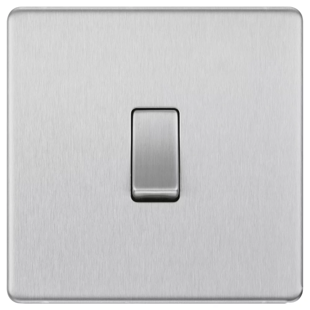 LAP 20A 16AX 1-Gang Intermediate Switch Brushed Stainless Steel 4 LAP 20A 16AX 1-Gang Intermediate Switch Brushed Stainless Steel - Image 2