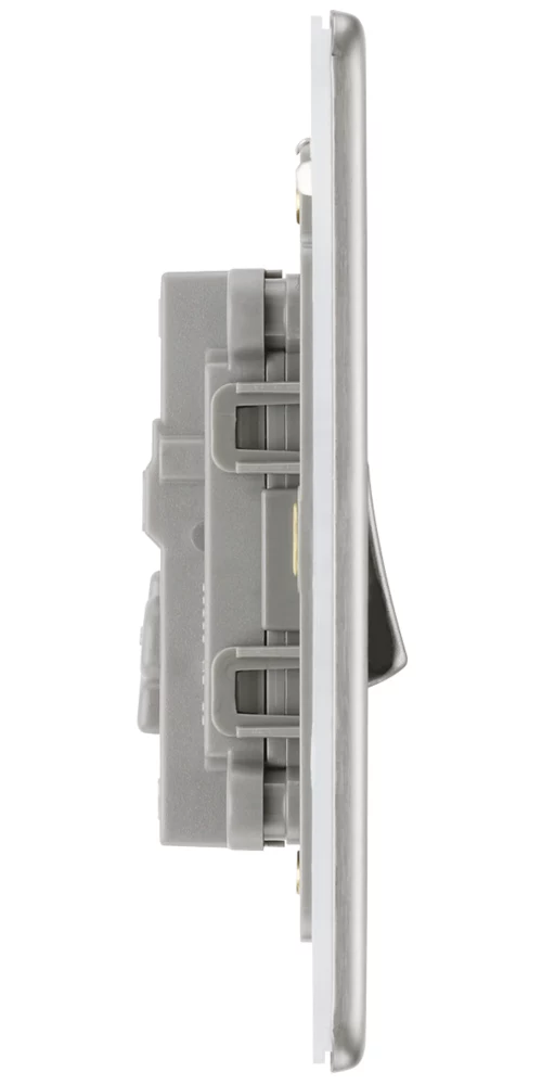 LAP 20A 16AX 1-Gang Intermediate Switch Brushed Stainless Steel 5 LAP 20A 16AX 1-Gang Intermediate Switch Brushed Stainless Steel - Image 3