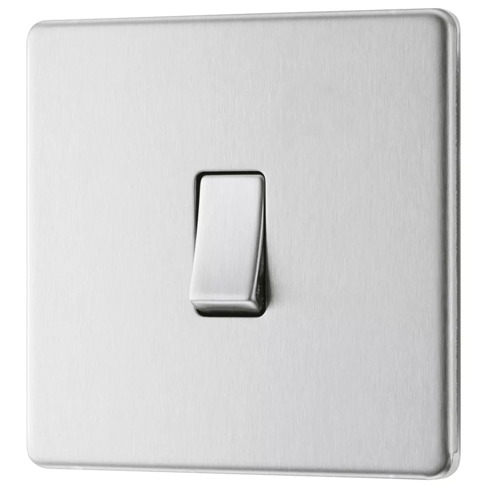 LAP 20A 16AX 1-Gang Intermediate Switch Brushed Stainless Steel 3 LAP 20A 16AX 1-Gang Intermediate Switch Brushed Stainless Steel