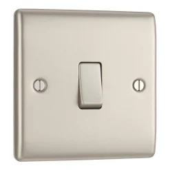 British General Nexus Metal 20A 16AX 1-Gang Int. Light Switch Pearl Nickel 11 British General Nexus Metal 20A 16AX 1-Gang Int. Light Switch Pearl Nickel -British General Shop 123PY A1