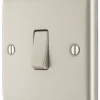 British General Nexus Metal 20A 16AX 1-Gang Int. Light Switch Pearl Nickel 2 British General Nexus Metal 20A 16AX 1-Gang Int. Light Switch Pearl Nickel -British General Shop 123PY P