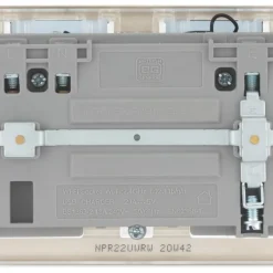 British General Nexus Metal 13A 2-Gang SP Switched Double Socket With WiFi Extender + 2.1A 1-Outlet Type A USB Charger Pearl Nickel With White Inserts -British General Shop 133XG A5