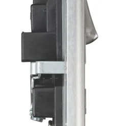 Knightsbridge CL9BCG 13A 2-Gang DP Switched Double Socket Brushed Chrome With Colour-Matched Inserts -British General Shop 138TX A2