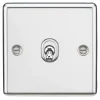 Knightsbridge CLTOG1PC 10AX 1-Gang 2-Way Light Switch Polished Chrome -British General Shop 139VF P
