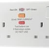 British General 13A 2-Gang SP Switched Passive RCD Socket White -British General Shop 143XG P
