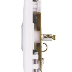 Schneider Electric Ultimate Slimline 1-Gang Coaxial TV Socket White -British General Shop 1487J A2
