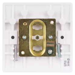 Schneider Electric Ultimate Slimline 1-Gang Coaxial TV Socket White -British General Shop 1487J A3