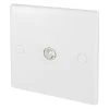 Schneider Electric Ultimate Slimline 1-Gang Coaxial TV Socket White 2 Schneider Electric Ultimate Slimline 1-Gang Coaxial TV Socket White -British General Shop 1487J P