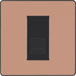 British General Evolve Master Telephone Socket Copper With Black Inserts 11 British General Evolve Master Telephone Socket Copper With Black Inserts -British General Shop 158RF A2