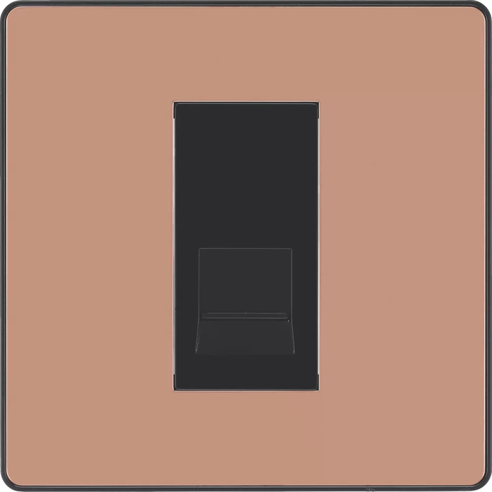 British General Evolve Master Telephone Socket Copper With Black Inserts 5 British General Evolve Master Telephone Socket Copper With Black Inserts - Image 3