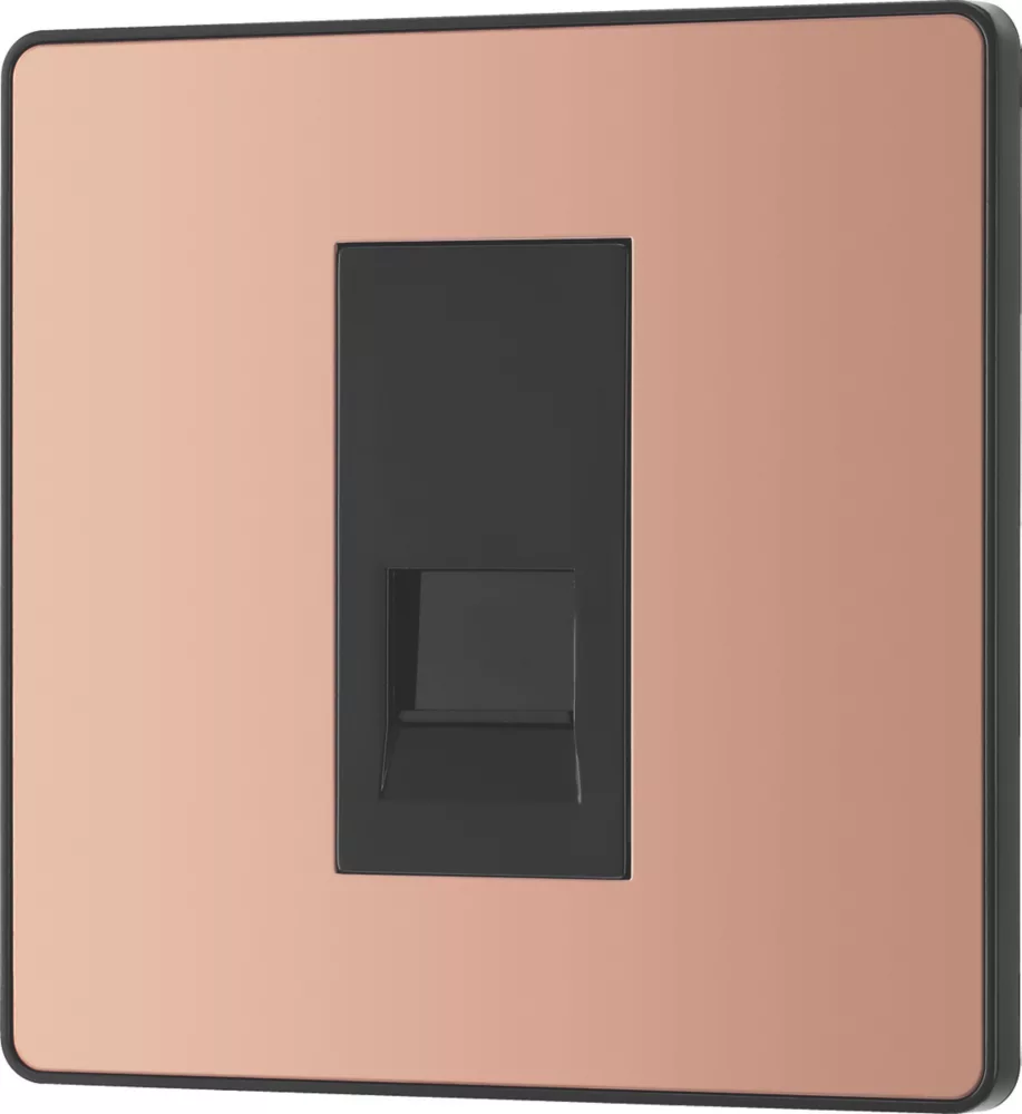 British General Evolve Master Telephone Socket Copper With Black Inserts 6 British General Evolve Master Telephone Socket Copper With Black Inserts - Image 4