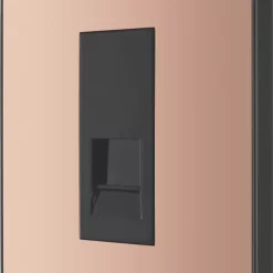 British General Evolve Master Telephone Socket Copper With Black Inserts