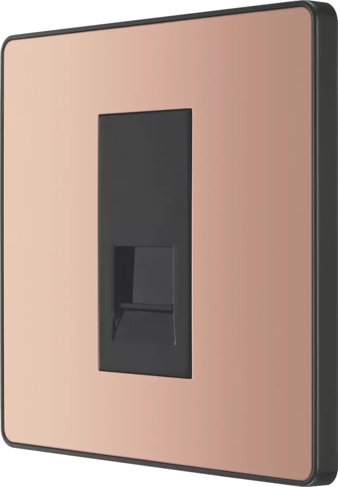 British General Evolve Master Telephone Socket Copper With Black Inserts 3 British General Evolve Master Telephone Socket Copper With Black Inserts