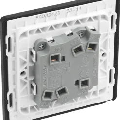 British General Evolve 20 A 16AX 2-Gang 2-Way Light Switch Matt Black With Black Inserts 13 British General Evolve 20 A 16AX 2-Gang 2-Way Light Switch Matt Black With Black Inserts -British General Shop 159PY A4