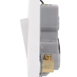 Schneider Electric Lisse 50A 1-Gang DP Cooker Switch White With LED -British General Shop 1658J A2