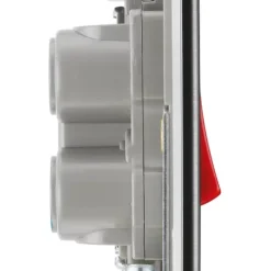 LAP 45A 1-Gang DP Cooker Switch Slate Grey With LED 8 LAP 45A 1-Gang DP Cooker Switch Slate Grey With LED -British General Shop 165KJ A2