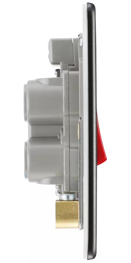 LAP 45A 1-Gang DP Cooker Switch Slate Grey With LED 5 LAP 45A 1-Gang DP Cooker Switch Slate Grey With LED - Image 3