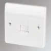 MK Logic Plus Master Telephone Socket White -British General Shop 16814 P