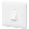 MK Base 10AX 1-Gang 1-Way Light Switch White 1 MK Base 10AX 1-Gang 1-Way Light Switch White -British General Shop 175PF P