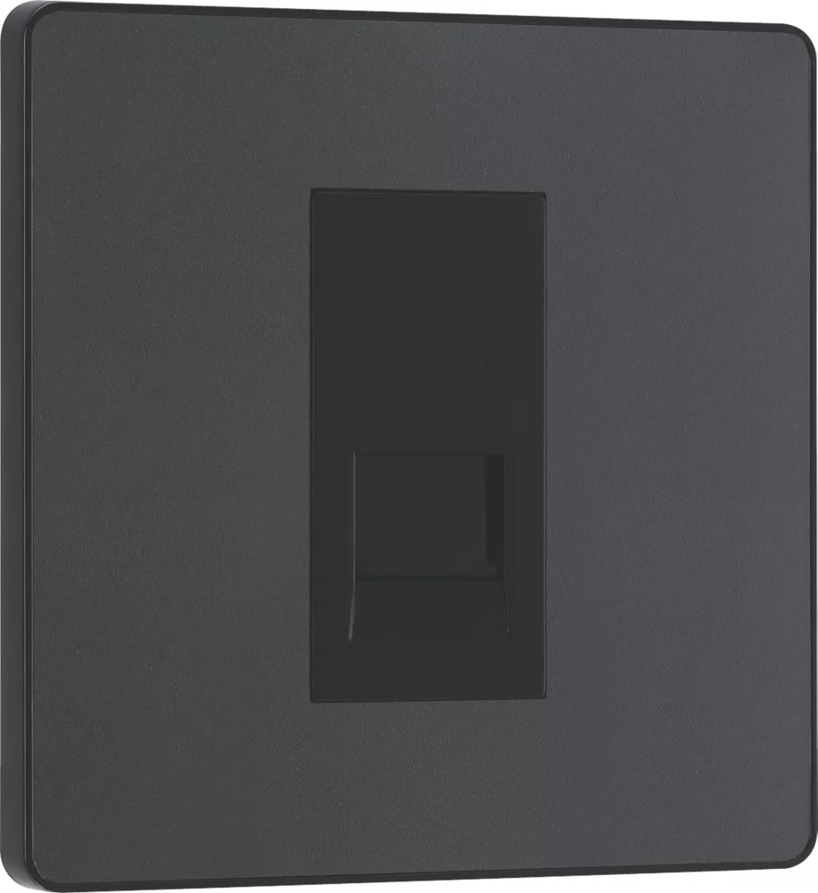 British General Evolve Slave Telephone Socket Grey With Black Inserts 4 British General Evolve Slave Telephone Socket Grey With Black Inserts - Image 2
