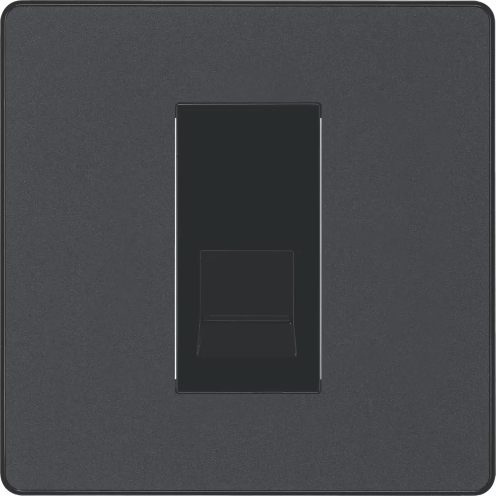 British General Evolve Slave Telephone Socket Grey With Black Inserts 5 British General Evolve Slave Telephone Socket Grey With Black Inserts - Image 3