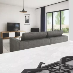 British General Evolve 45A 1-Gang 2-Pole Cooker Switch Pearlescent White With LED With White Inserts -British General Shop 177PY A6