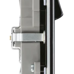 LAP 13A 2-Gang DP Switched Socket + 4.2A 2-Outlet Type A & C USB Charger Slate Grey With Black Inserts 8 LAP 13A 2-Gang DP Switched Socket + 4.2A 2-Outlet Type A & C USB Charger Slate Grey With Black Inserts -British General Shop 186KJ A2