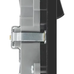 British General Evolve 13A 2-Gang SP Switched Double Socket With WiFi Extender + 2.1A 1-Outlet Type A USB Charger Black With Black Inserts -British General Shop 190RF A5