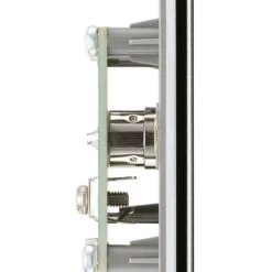 LAP 1-Gang Coaxial TV Socket Black Nickel -British General Shop 192KJ A2