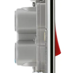 LAP 45A 1-Gang DP Cooker Switch Black Nickel With LED 8 LAP 45A 1-Gang DP Cooker Switch Black Nickel With LED -British General Shop 201KJ A2