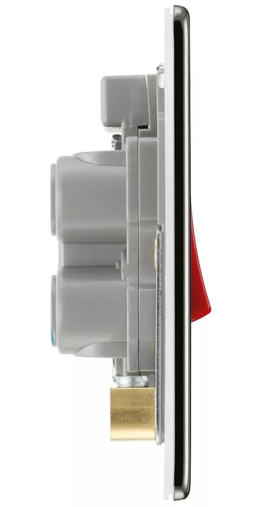 LAP 45A 1-Gang DP Cooker Switch Black Nickel With LED 5 LAP 45A 1-Gang DP Cooker Switch Black Nickel With LED - Image 3