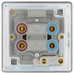 LAP 45A 1-Gang DP Cooker Switch Black Nickel With LED 9 LAP 45A 1-Gang DP Cooker Switch Black Nickel With LED -British General Shop 201KJ A3