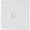 British General 800 Series Slave Telephone Socket White