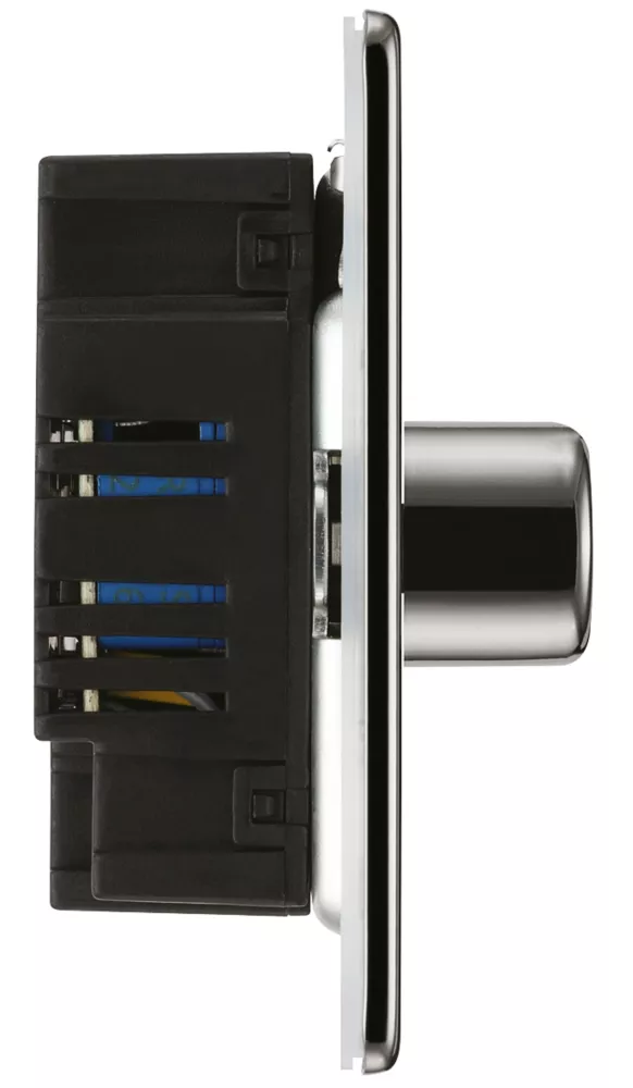 LAP 2-Gang 2-Way LED Dimmer Switch Black Nickel 5 LAP 2-Gang 2-Way LED Dimmer Switch Black Nickel - Image 3