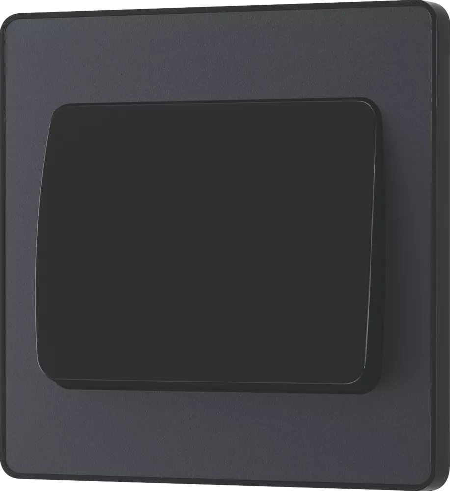 British General Evolve 20 A 16AX 1-Gang 2-Way Wide Rocker Light Switch Grey With Black Inserts 6 British General Evolve 20 A 16AX 1-Gang 2-Way Wide Rocker Light Switch Grey With Black Inserts - Image 4