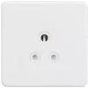 Knightsbridge SF5AMW 5A 1-Gang Unswitched Socket Matt White With White Inserts 2 Knightsbridge SF5AMW 5A 1-Gang Unswitched Socket Matt White With White Inserts -British General Shop 218TY P