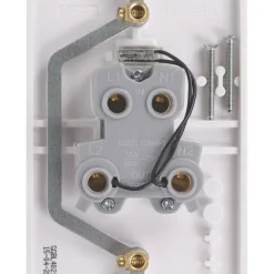 Schneider Electric Lisse 50A 2-Gang DP Cooker Switch White With LED 8 Schneider Electric Lisse 50A 2-Gang DP Cooker Switch White With LED -British General Shop 2267J A2