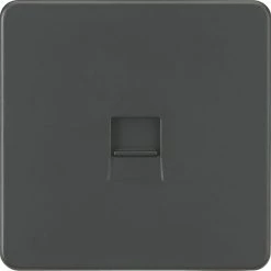 Knightsbridge SF7400AT Slave Telephone Socket Anthracite