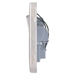 Schneider Electric Lisse Deco 13A 2-Gang DP Switched Plug Socket Brushed Stainless Steel With Black Inserts 8 Schneider Electric Lisse Deco 13A 2-Gang DP Switched Plug Socket Brushed Stainless Steel With Black Inserts -British General Shop 233FF A2