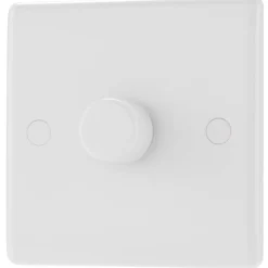 British General 800 Series 1-Gang 2-Way LED Dimmer Switch White