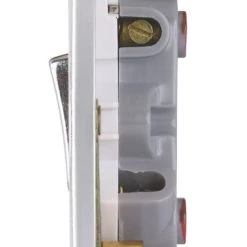 Schneider Electric Ultimate Low Profile 20AX 1-Gang DP Control Switch Polished Chrome With Neon With White Inserts -British General Shop 2388J A2