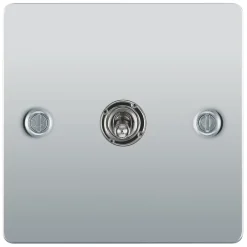 LAP 10AX 1-Gang 2-Way Toggle Switch Polished Chrome 9 LAP 10AX 1-Gang 2-Way Toggle Switch Polished Chrome -British General Shop 23946 A2