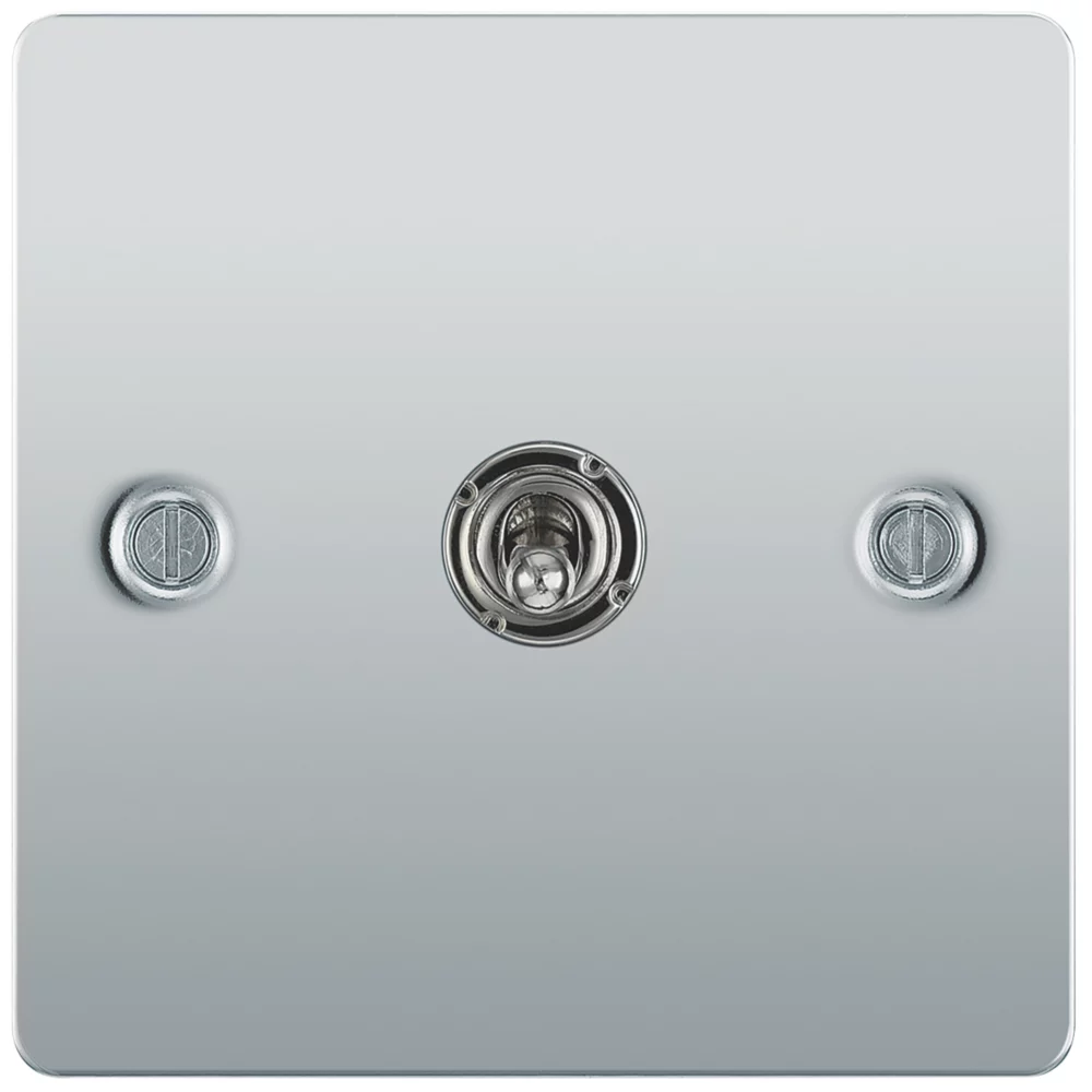 LAP 10AX 1-Gang 2-Way Toggle Switch Polished Chrome 5 LAP 10AX 1-Gang 2-Way Toggle Switch Polished Chrome - Image 3