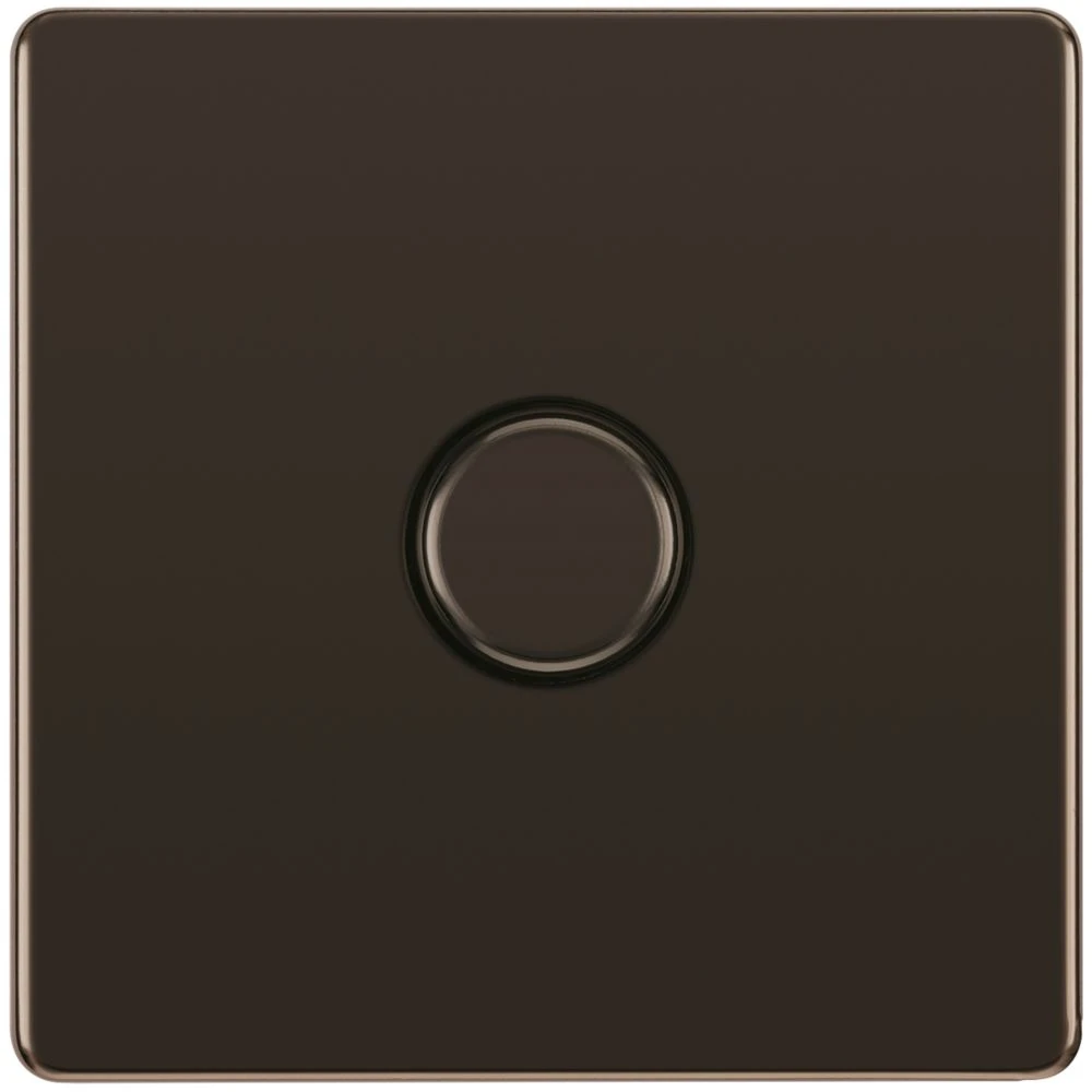 LAP 1-Gang 2-Way LED Dimmer Switch Black Nickel 4 LAP 1-Gang 2-Way LED Dimmer Switch Black Nickel - Image 2