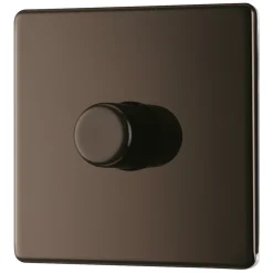 LAP 1-Gang 2-Way LED Dimmer Switch Black Nickel